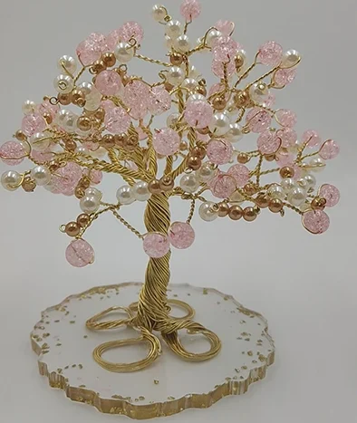 Árbol de Nieve Rosa