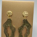 Pendientes de Lago Dorado by JoyArbs - Ref: A173