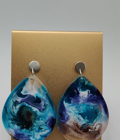 Pendientes de Planeta Océano by JoyArbs - Ref: A202
