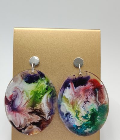 Pendientes de Óvalos de Vida by JoyArbs - Ref: A214
