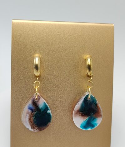 Pendientes de Aros de Horizonte by JoyArbs - Ref: A219
