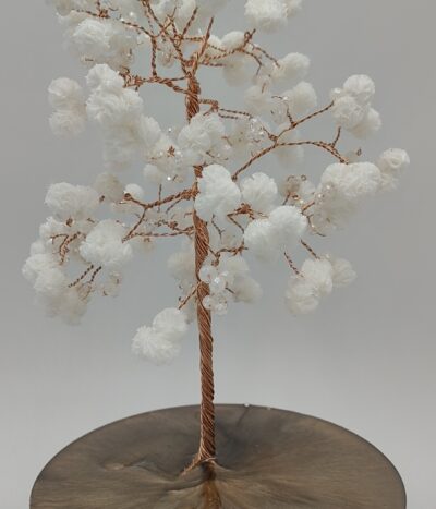 Árbol Nevado Brillante: Pureza y Renovación by JoyArbs - Ref: A272