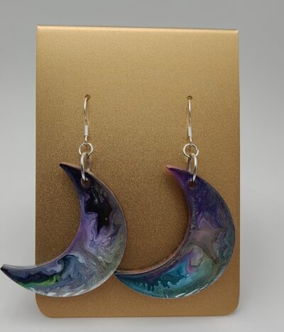 pendientes Luna Lila by JoyArbs - Ref: A274