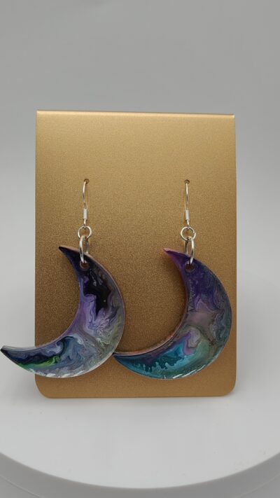 pendientes Luna Lila by JoyArbs - Ref: A274