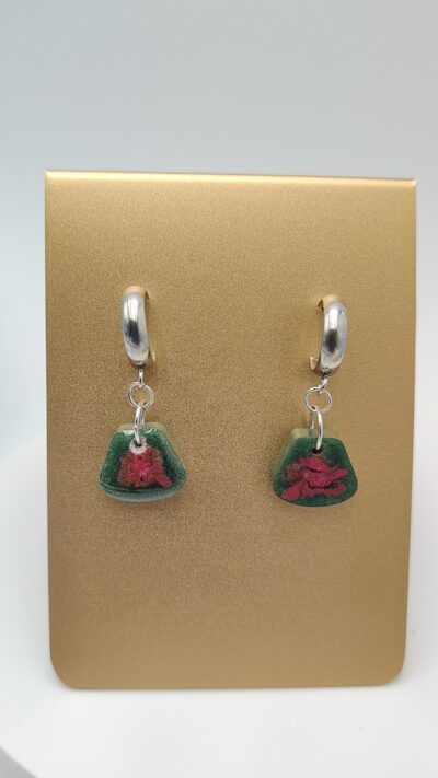 Pendientes de Brote Rosado by JoyArbs - Ref: A00226