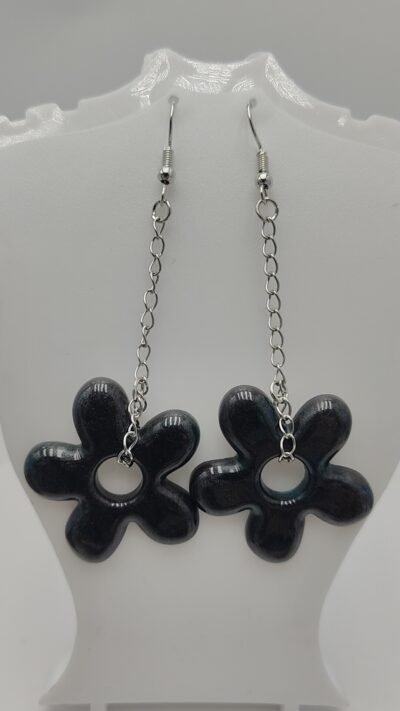 Colgante flor aguas negras by JoyArbs - Ref: A00237